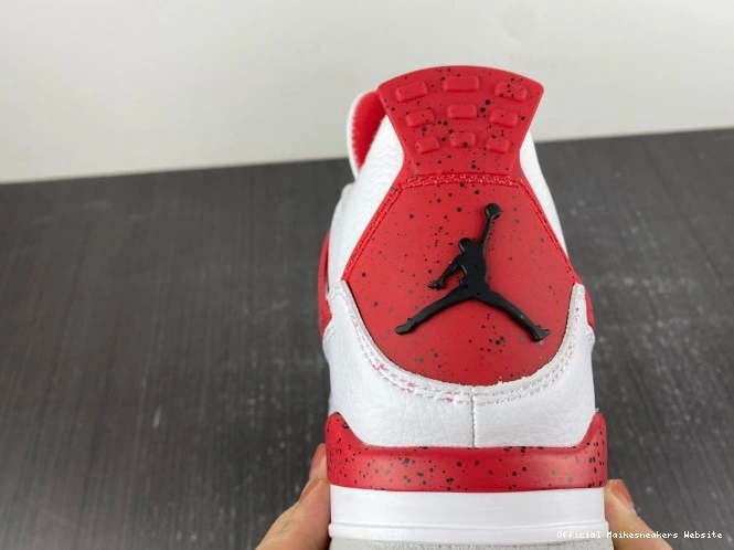 Official Maikesneakers DH6927-161 Red Jordan 4 Cement Air 0714